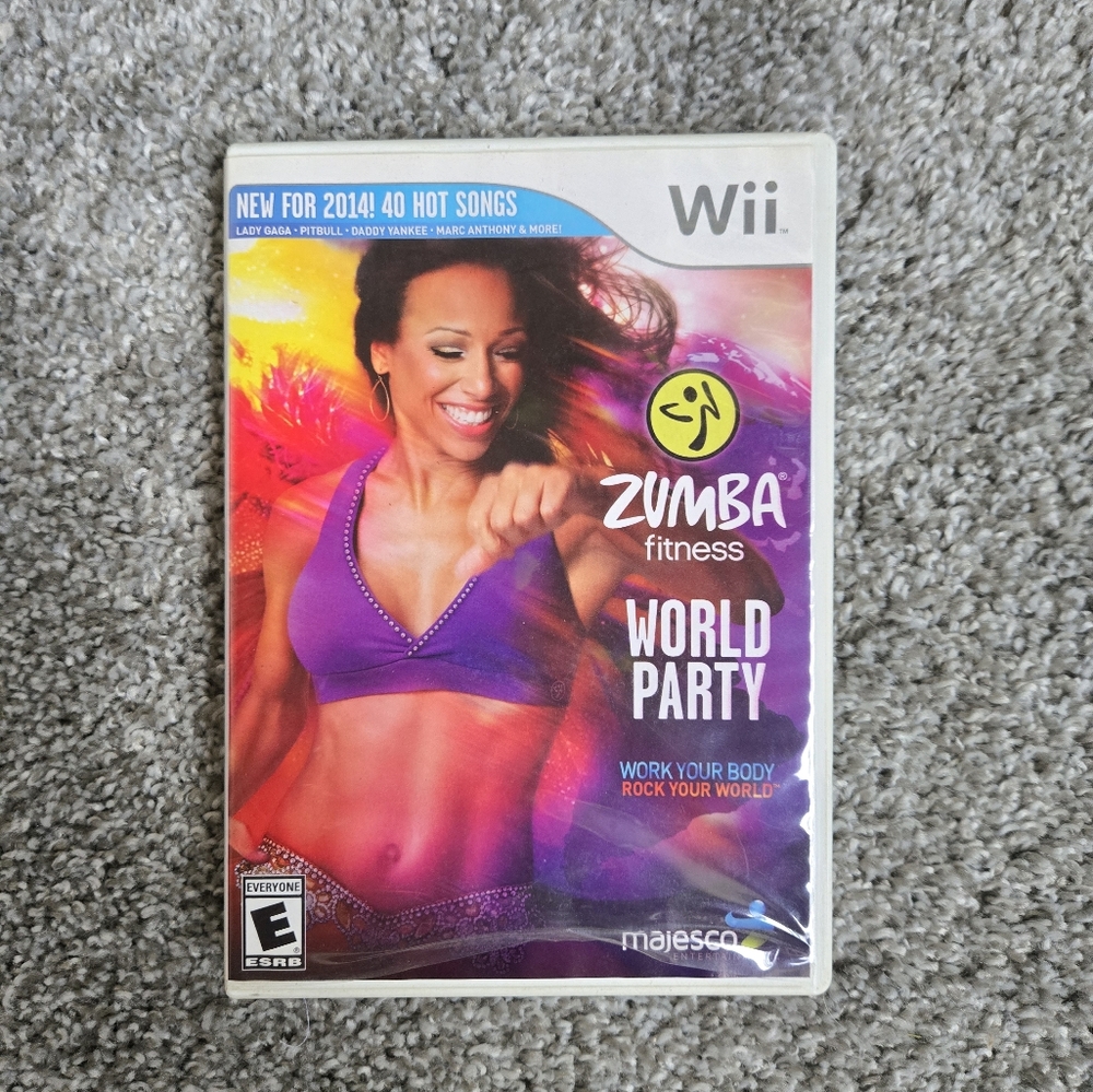 Zumba Fitness World Party for Wii - Purple Cover